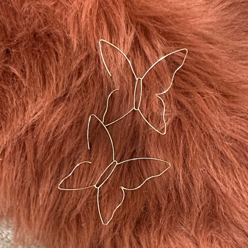 Francesca's Collections Gold Butterfly Earrings
